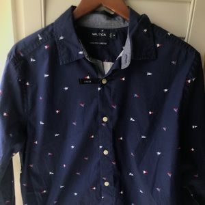 Mens Tommy Hilfiger Button Shirt